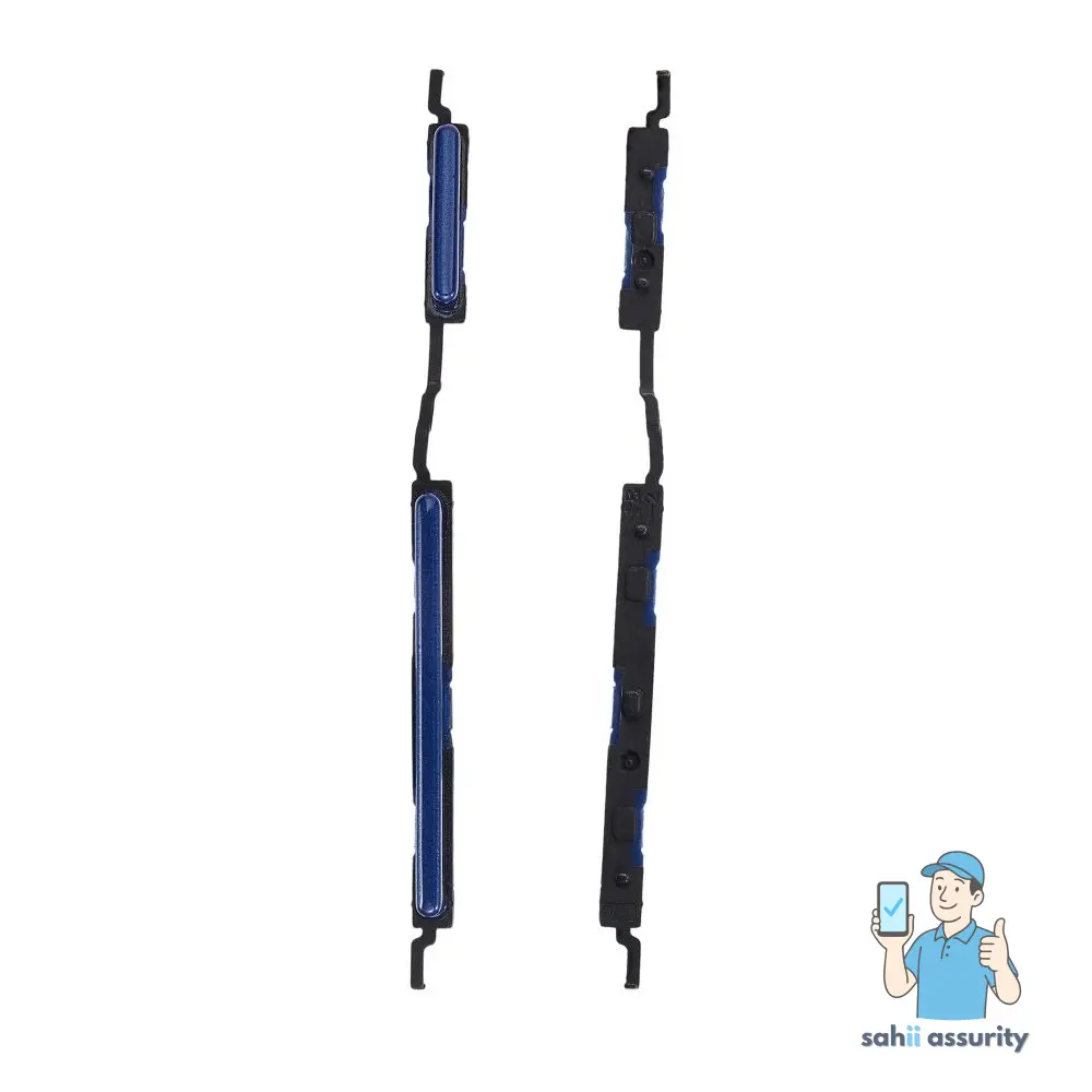 Volume Side Button Outer for Samsung Galaxy M30 Blue